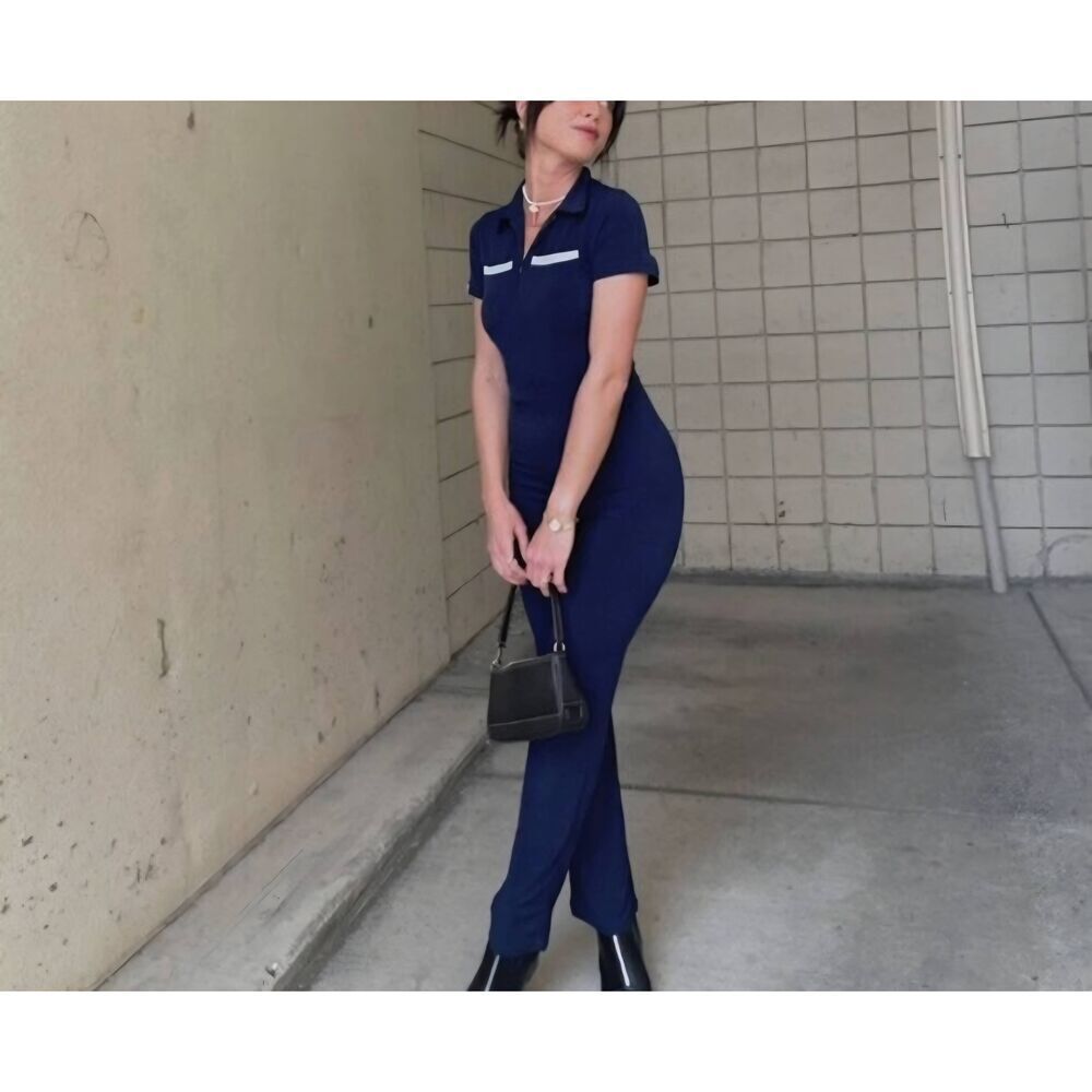 Peachy Den Kernel Velour Velvet Jumpsuit Size XS